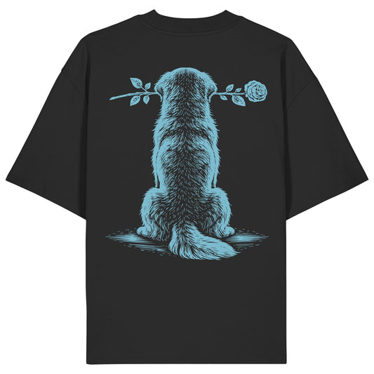 Silent Loyalty - Golden Retriever - Organic Oversize Shirt