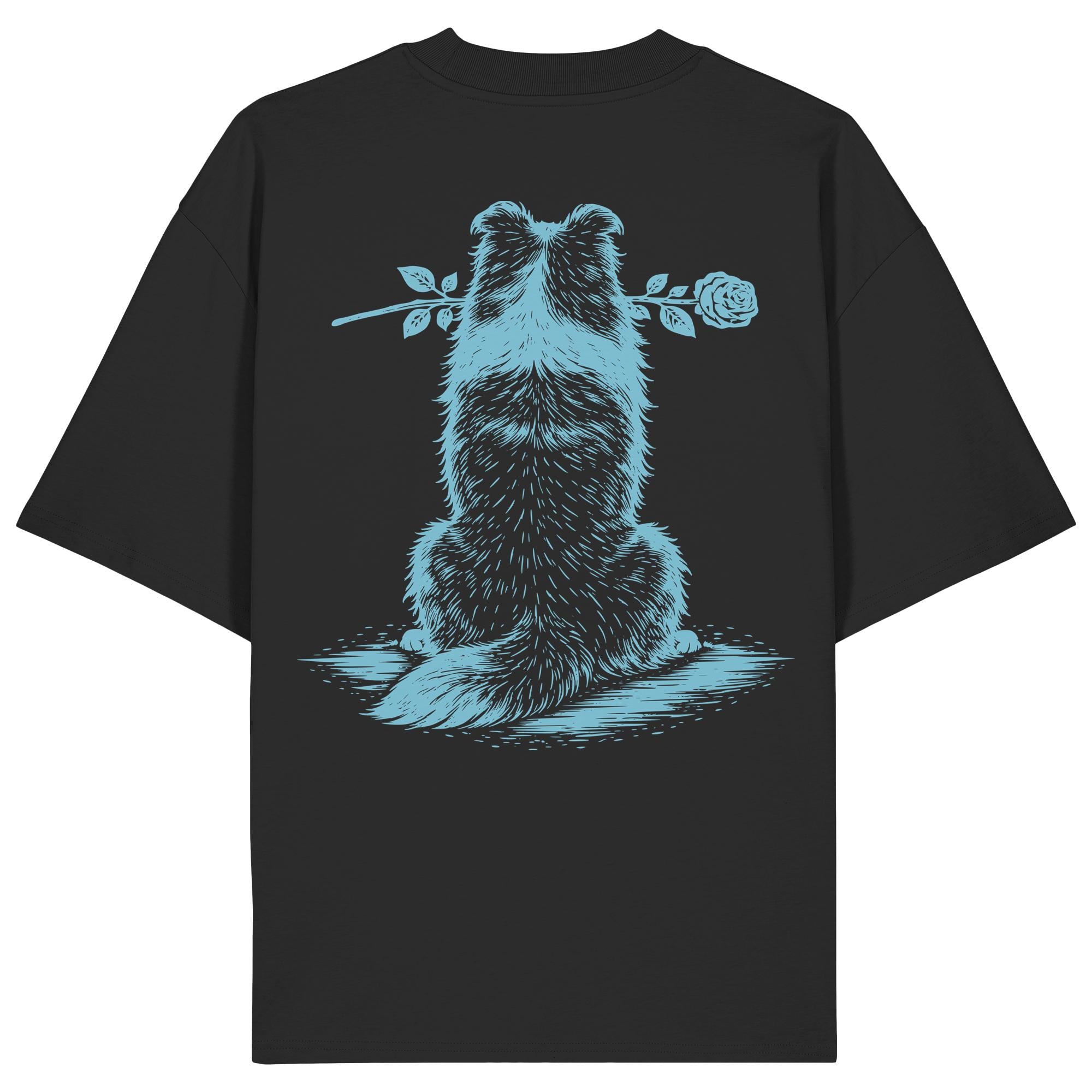 Silent Loyalty - Shetland Sheepdog - Organic Oversize Shirt