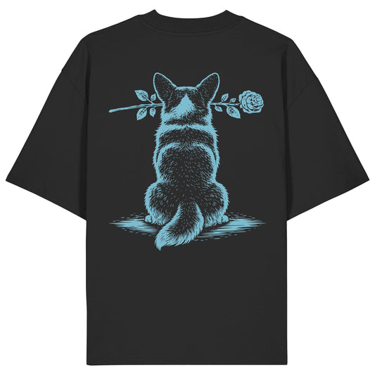 Silent Loyalty - Corgi - Organic Oversize Shirt