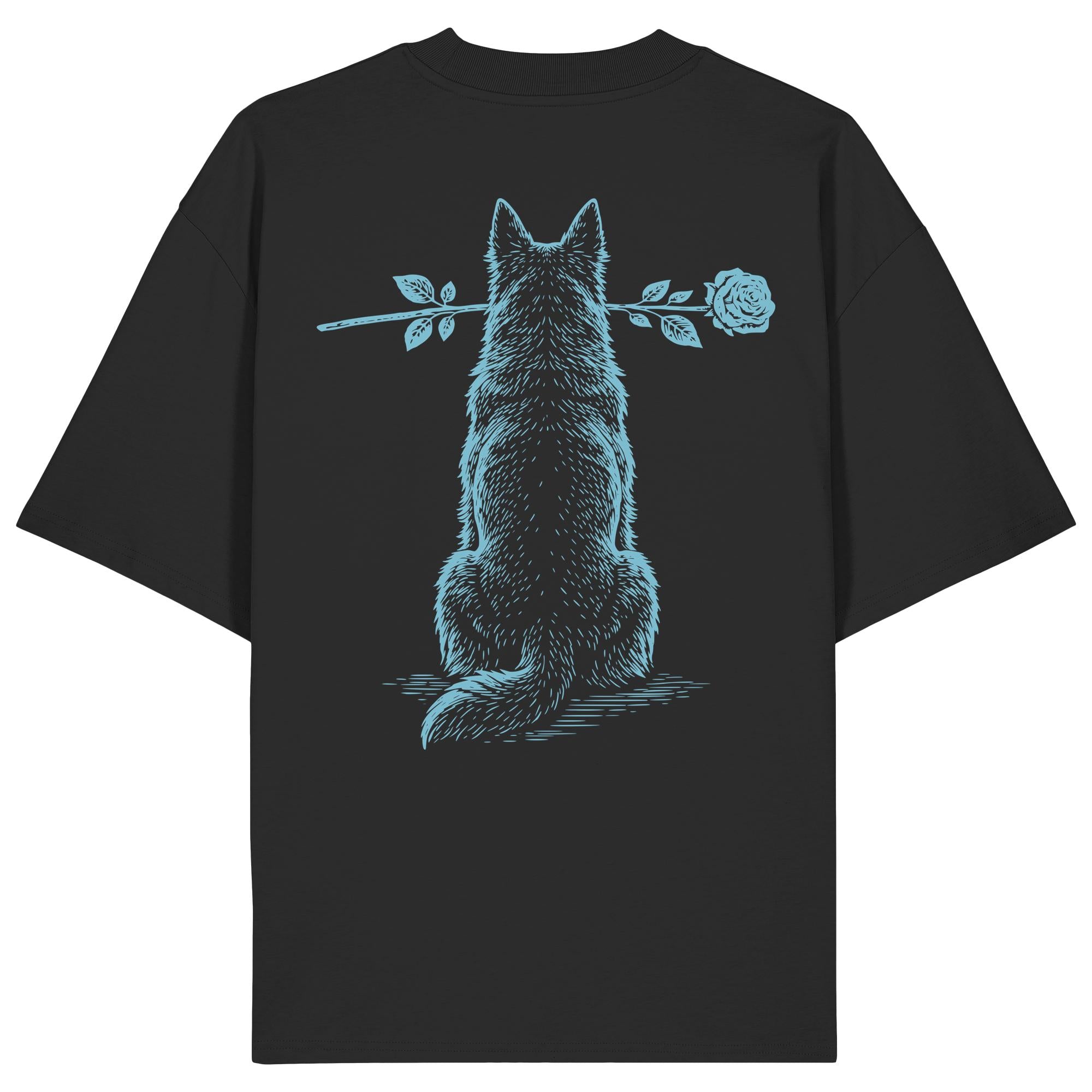 Silent Loyalty - Altdeutscher Schäferhund - Organic Oversize Shirt