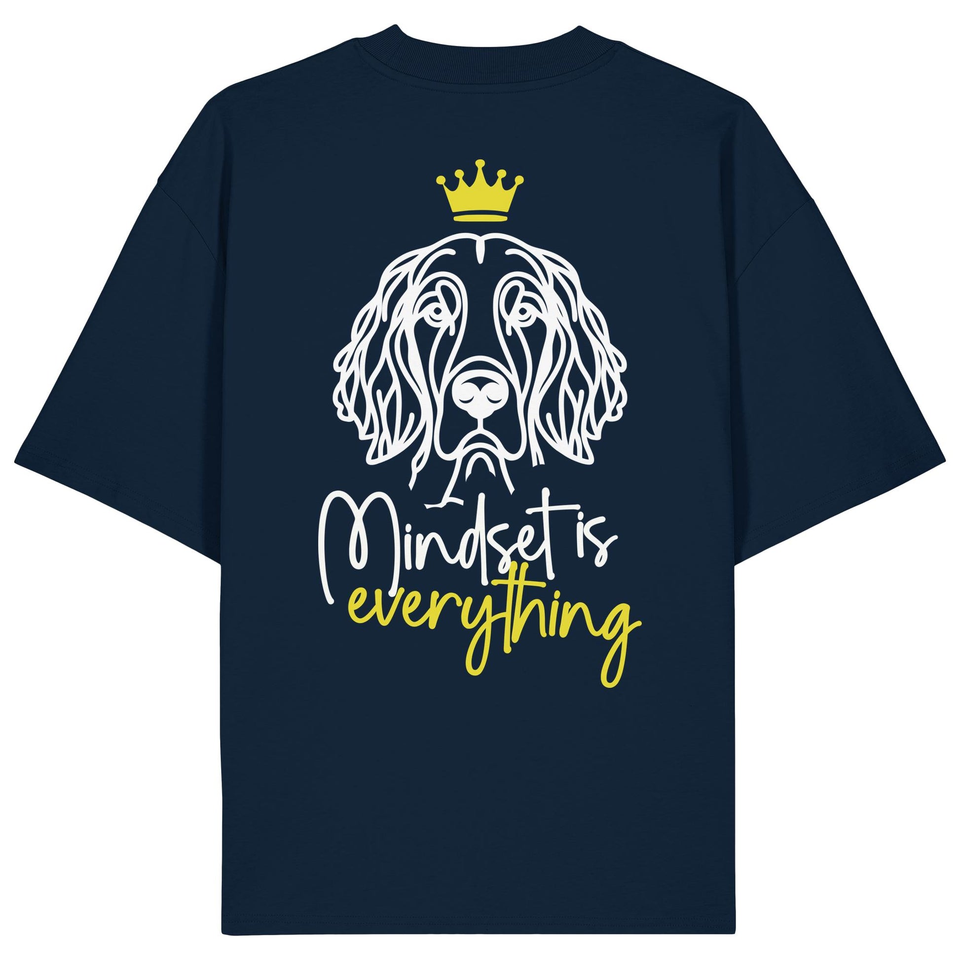 English Setter - Mindset is everything - Organic Oversize Shirt