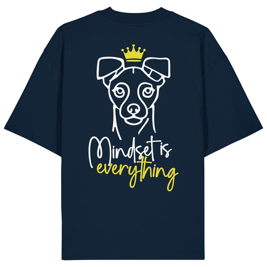 Deutscher Pinscher - Mindset is everything - Organic Oversize Shirt