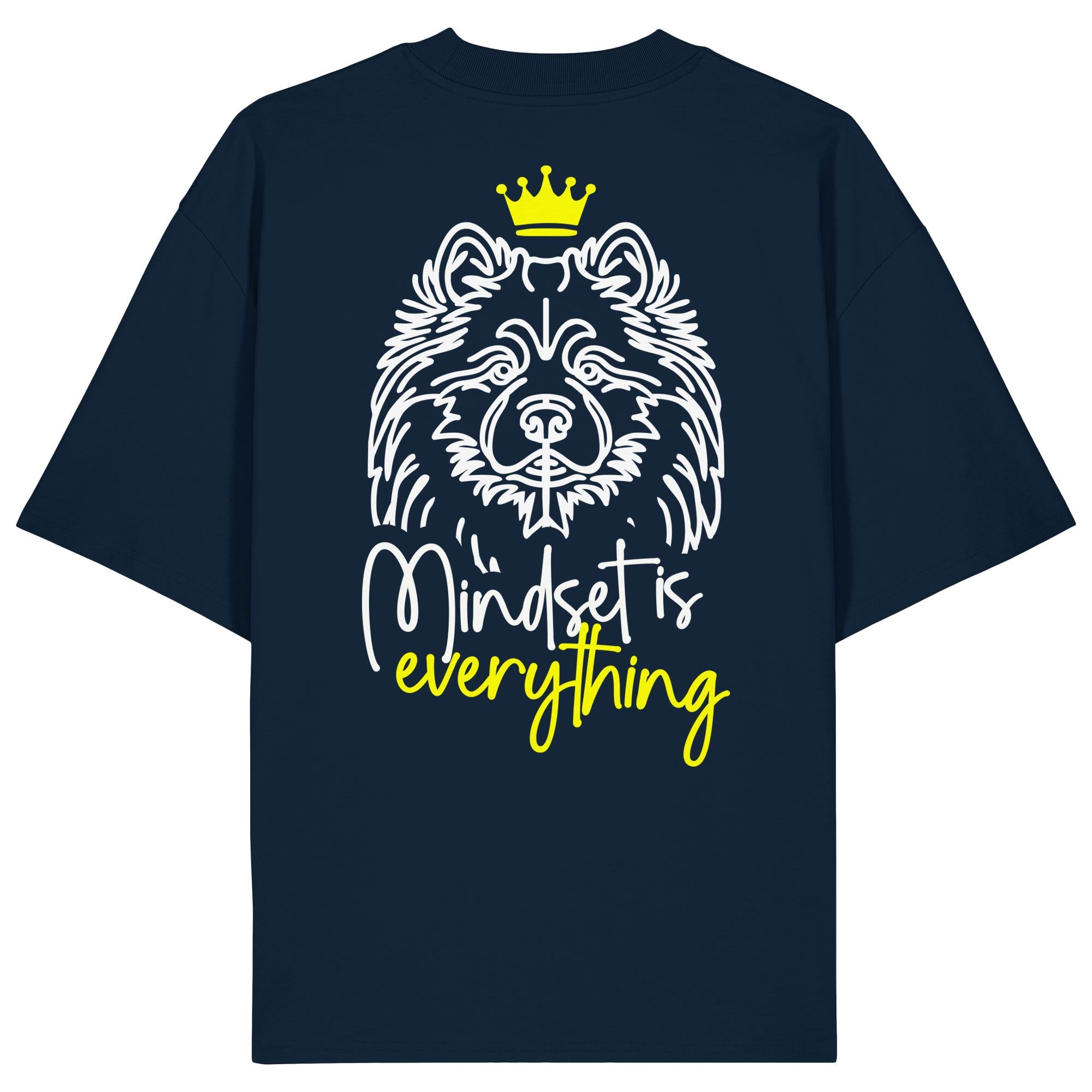 Wolfsspitz - Mindset is everything - Organic Oversize Shirt