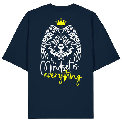 Wolfsspitz - Mindset is everything - Organic Oversize Shirt