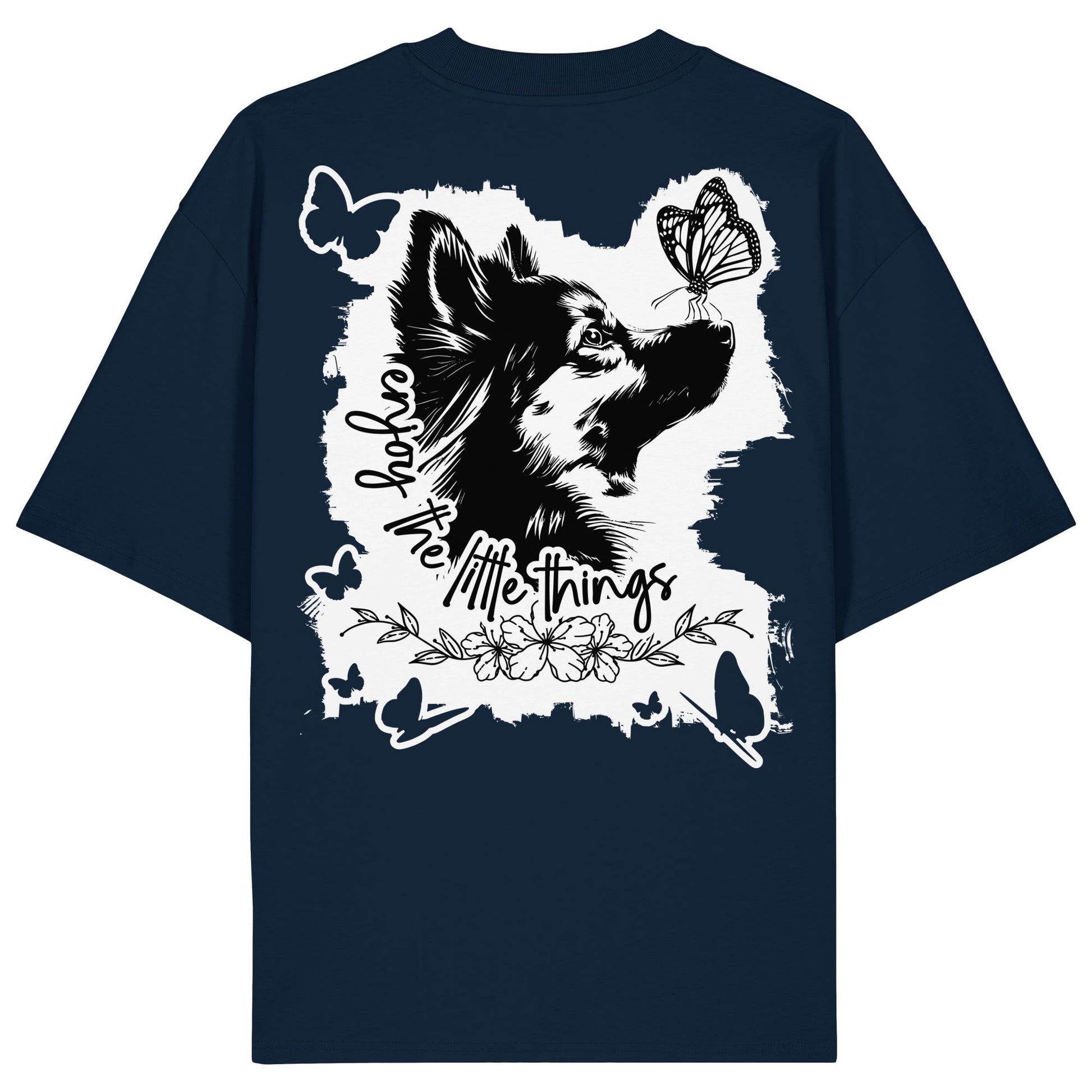 Wolfsspitz - enjoy the little things - Organic Oversize Shirt