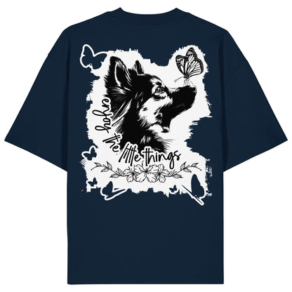 Wolfsspitz - enjoy the little things - Organic Oversize Shirt