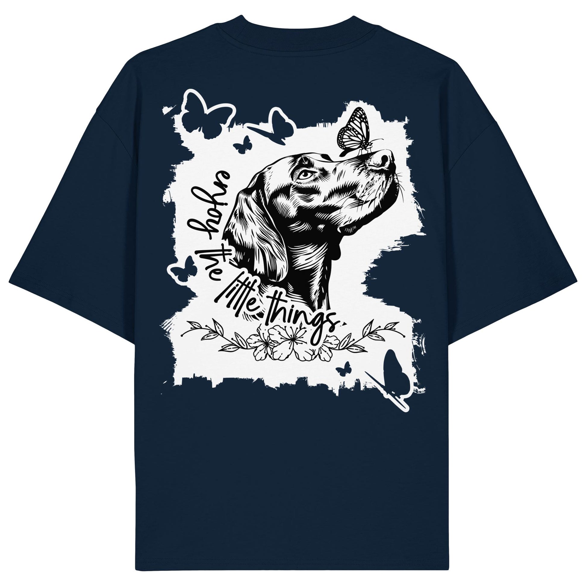 Vizsla - enjoy the little things - Organic Oversize Shirt