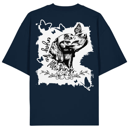 Vizsla - enjoy the little things - Organic Oversize Shirt