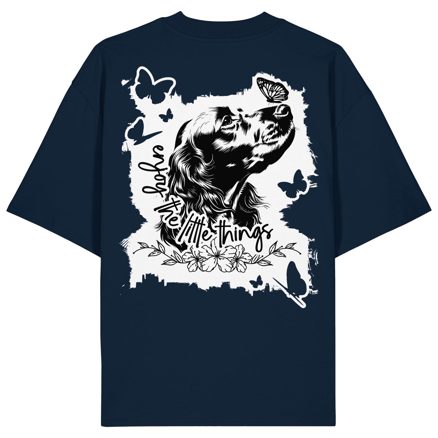 Cocker Spaniel - enjoy the little things - Organic Oversize Shirt