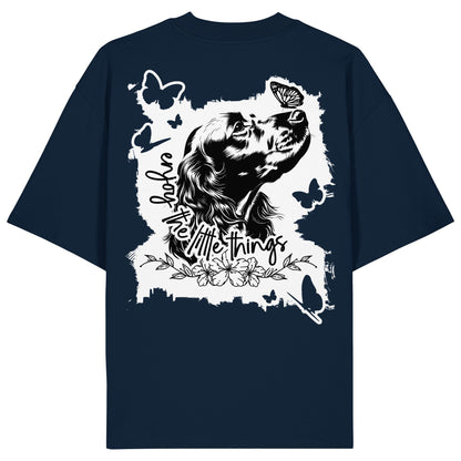 Cocker Spaniel - enjoy the little things - Organic Oversize Shirt