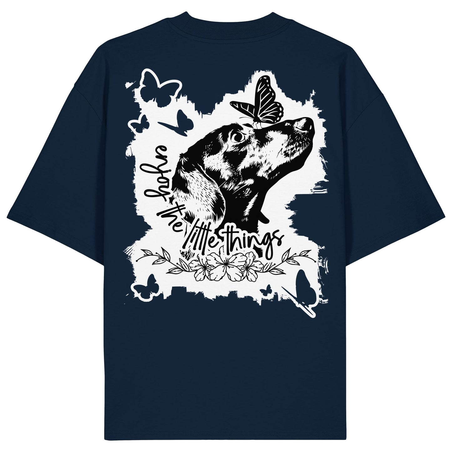 Dackel (Kurzhaar) - enjoy the little things - Organic Oversize Shirt