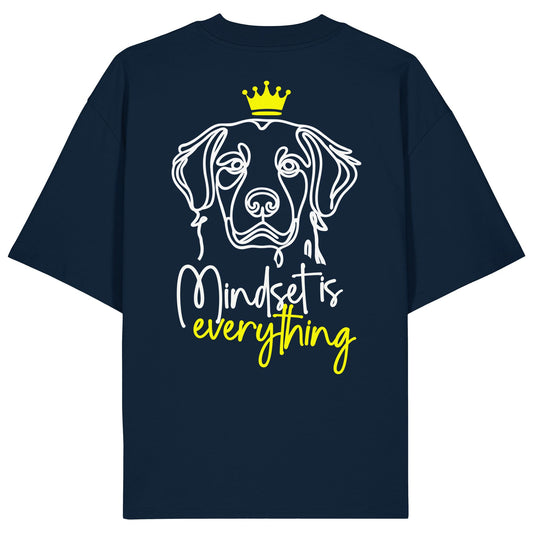 Golden Retriever - Mindset is everything - Organic Oversize Shirt