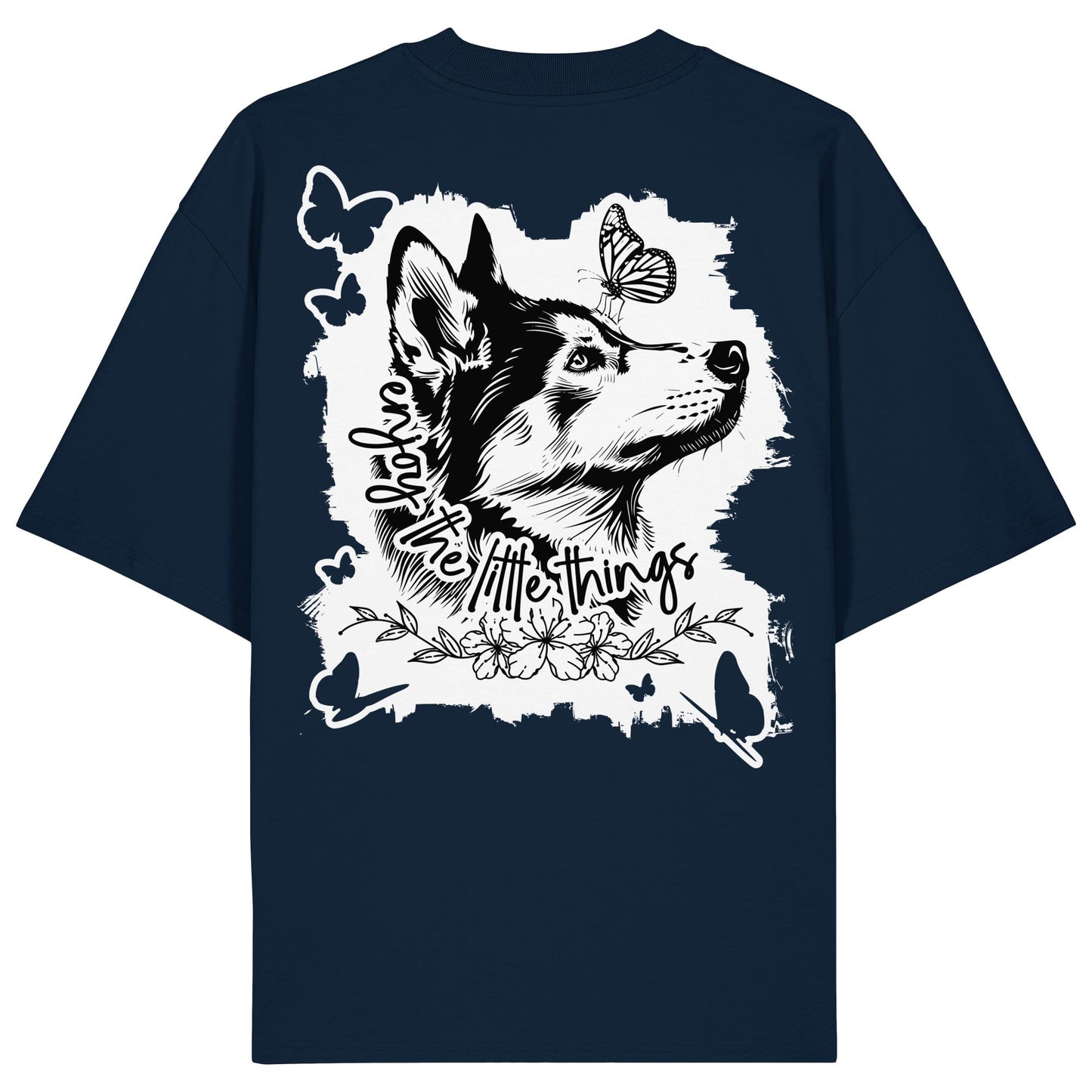 Husky - enjoy the little things - Organic Oversize Shirt