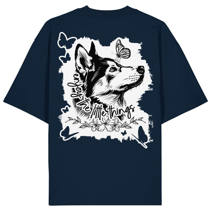 Husky - enjoy the little things - Organic Oversize Shirt