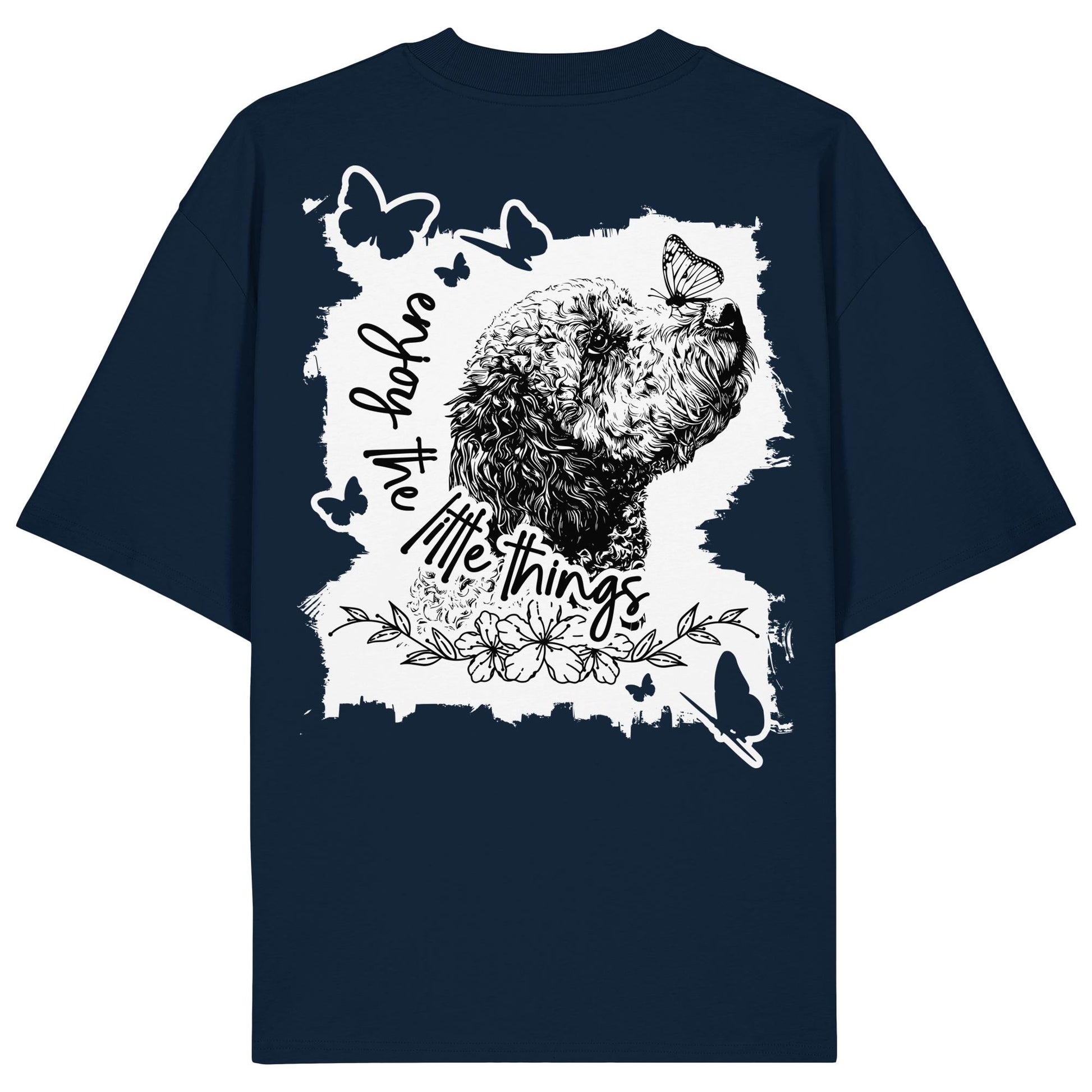 Lagotto Romagnolo - enjoy the little things - Organic Oversize Shirt