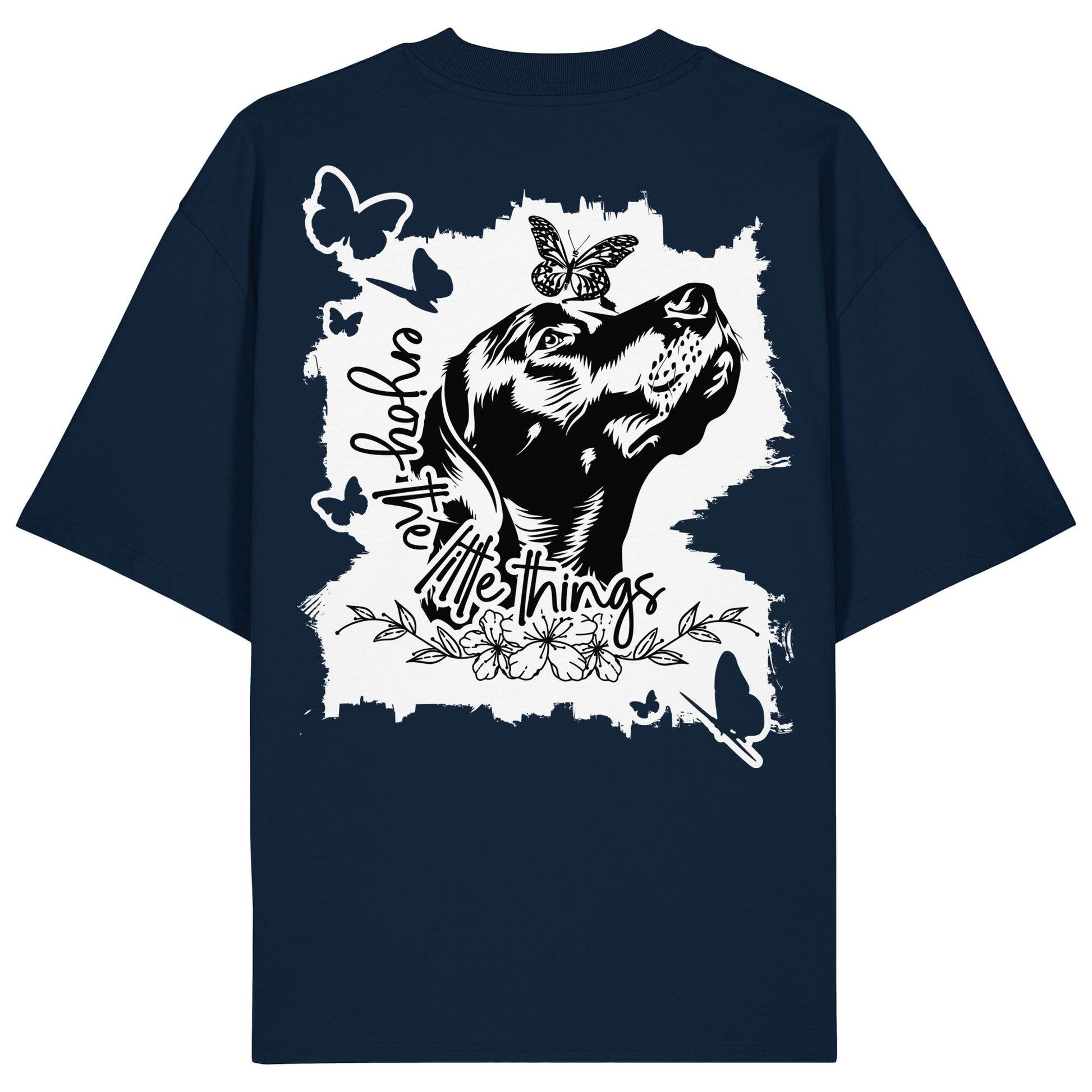 Rhodesian Ridgeback - enjoy the little things - Organic Oversize Shirt