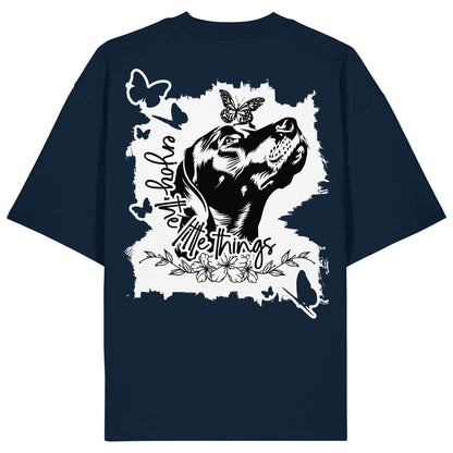 Rhodesian Ridgeback - enjoy the little things - Organic Oversize Shirt