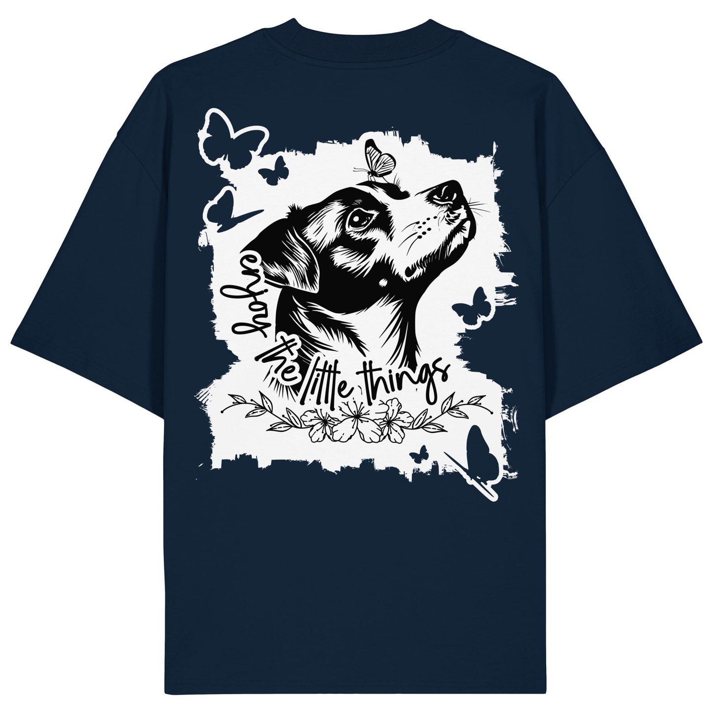 Jack Russell - enjoy the little things - Organic Oversize Shirt