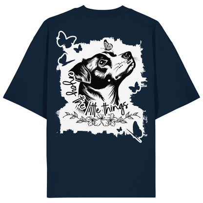 Jack Russell - enjoy the little things - Organic Oversize Shirt