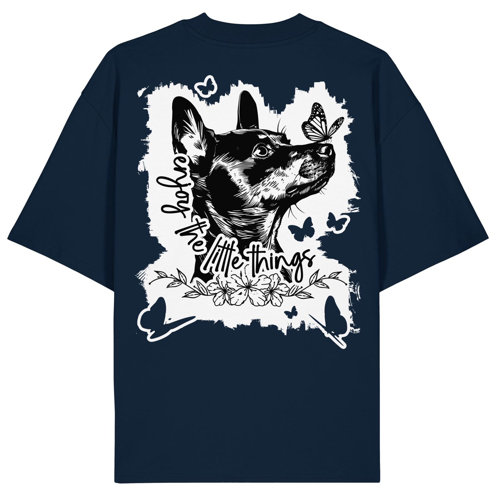 Zwergpinscher - enjoy the little things - Organic Oversize Shirt