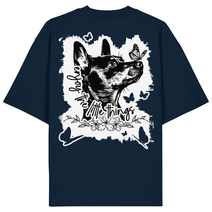 Zwergpinscher - enjoy the little things - Organic Oversize Shirt