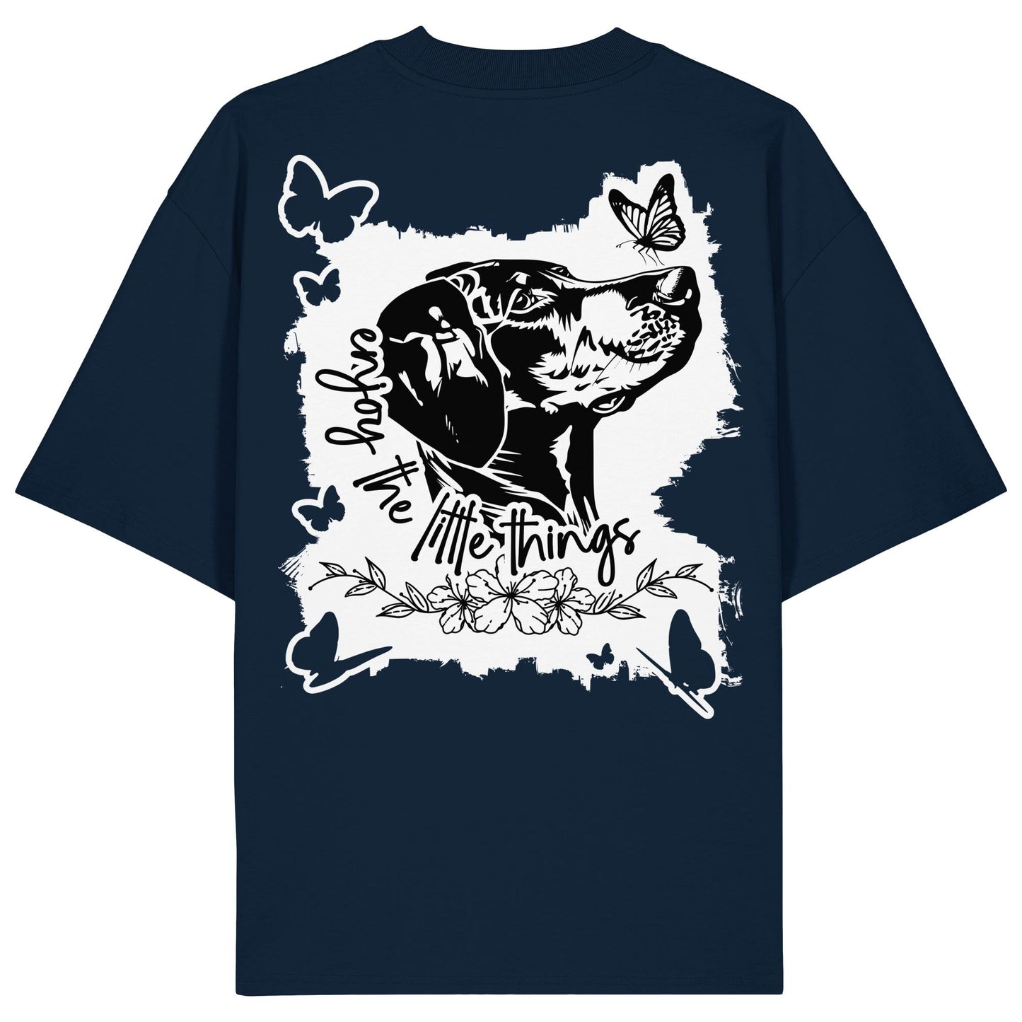 Dobermann - enjoy the little things - Organic Oversize Shirt