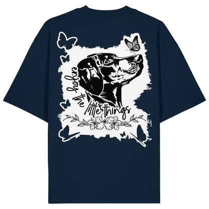 Dobermann - enjoy the little things - Organic Oversize Shirt