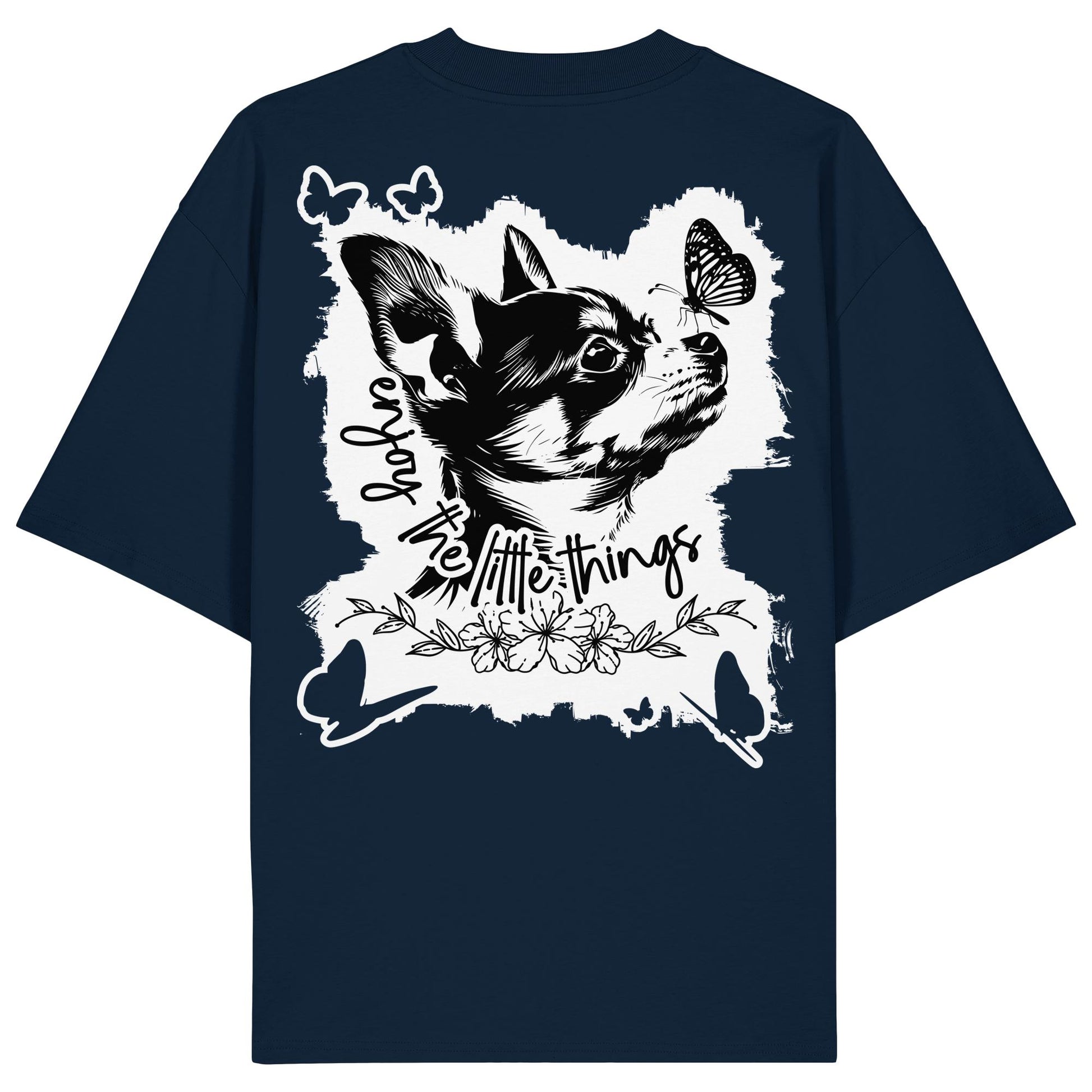 Chihuahua (Kurzhaar) - enjoy the little things - Organic Oversize Shirt