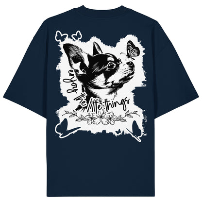 Chihuahua (Kurzhaar) - enjoy the little things - Organic Oversize Shirt