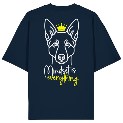 Australian Kelpie - Mindset is everything - Organic Oversize Shirt