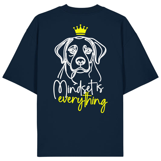 Labrador - Mindset is everything - Organic Oversize Shirt