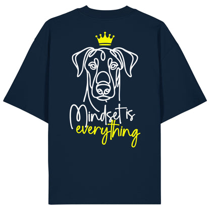 Dobermann - Mindset is everything - Organic Oversize Shirt