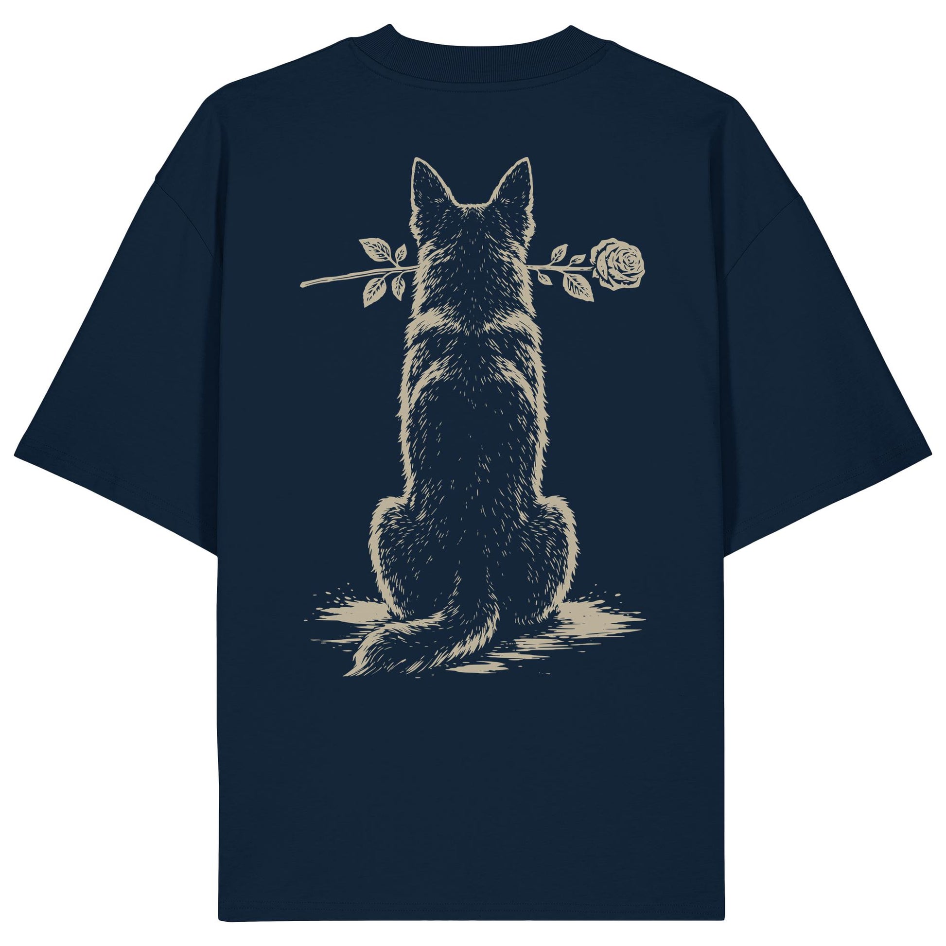 Silent Loyalty - Deutscher Schäferhund - Organic Oversize Shirt