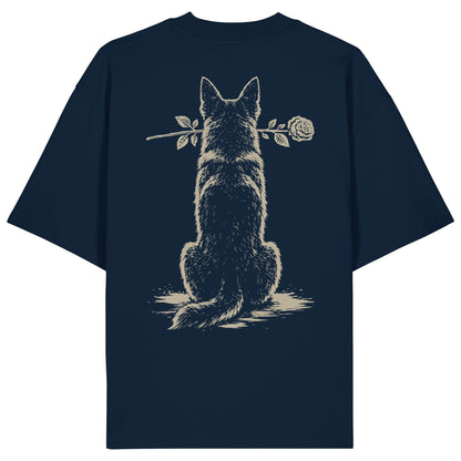 Silent Loyalty - Deutscher Schäferhund - Organic Oversize Shirt