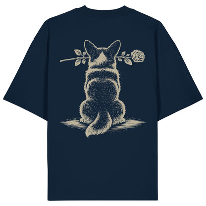 Silent Loyalty - Corgi - Organic Oversize Shirt