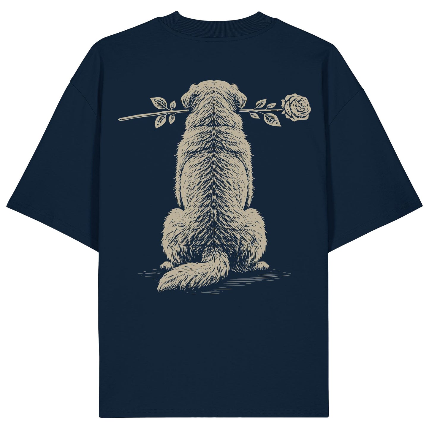 Silent Loyalty - Kuvasz - Organic Oversize Shirt