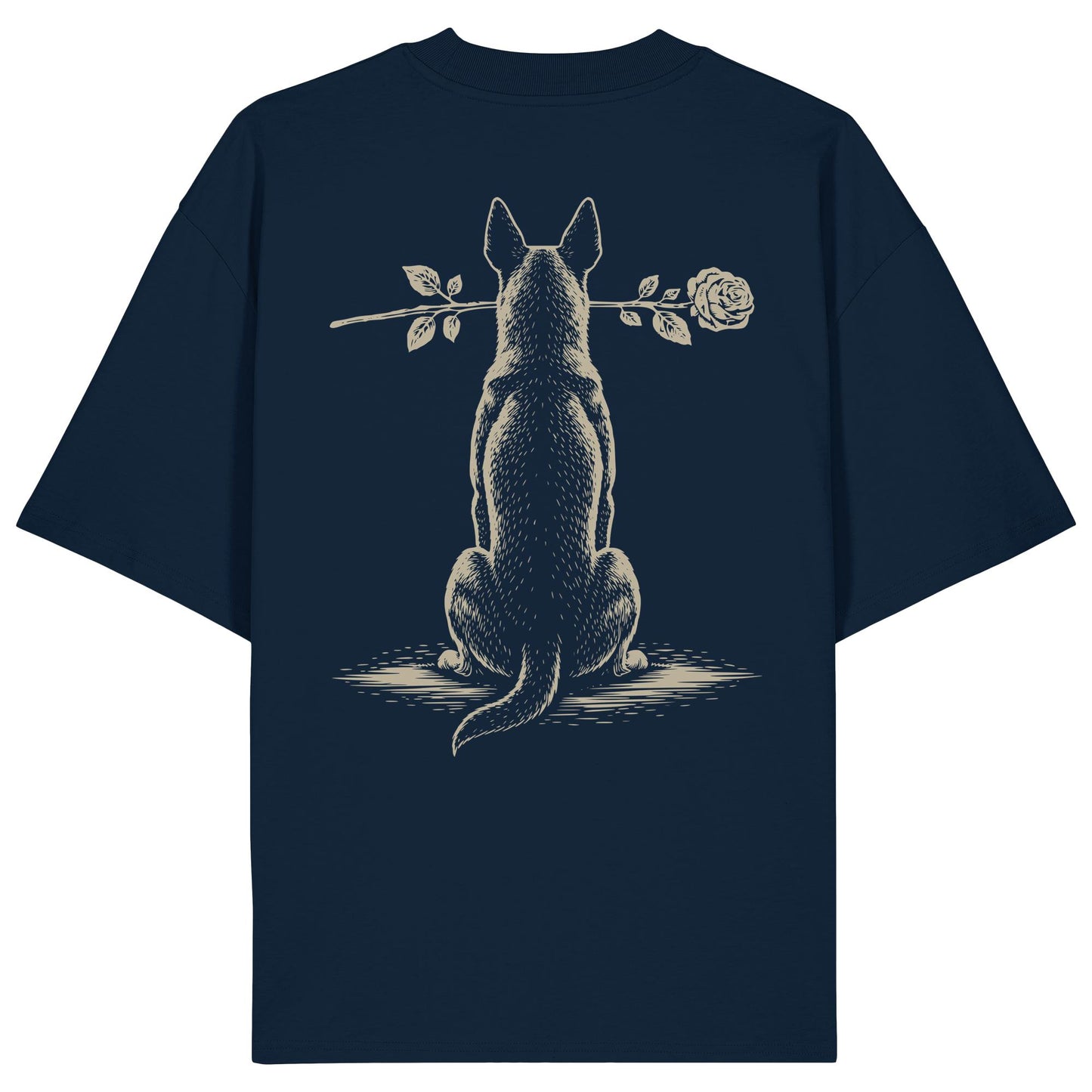 Silent Loyalty - Malinois - Organic Oversize Shirt