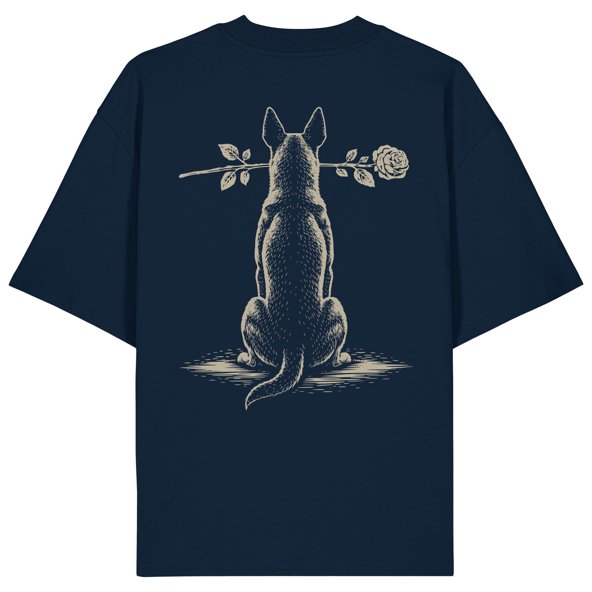 Silent Loyalty - Malinois - Organic Oversize Shirt