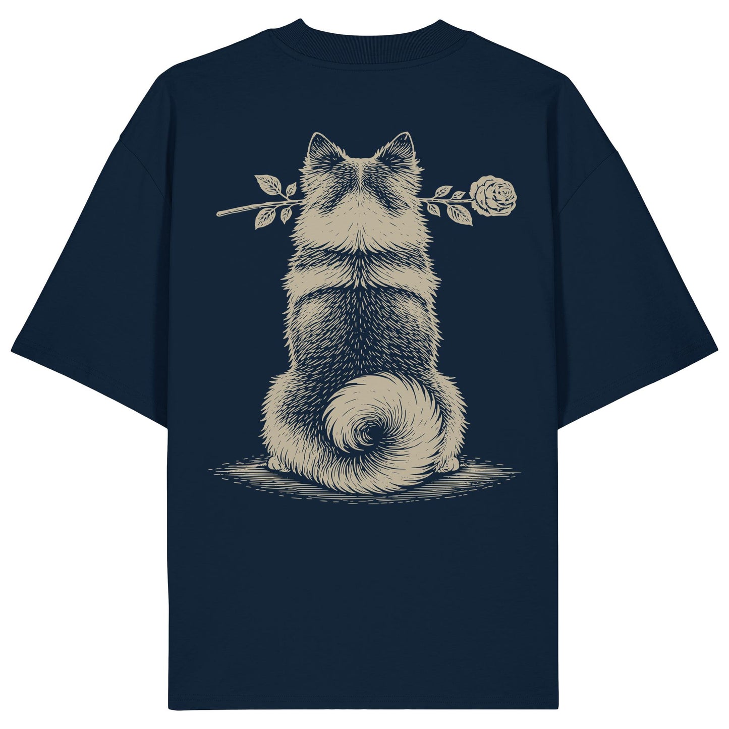 Silent Loyalty - Islandhund - Organic Oversize Shirt