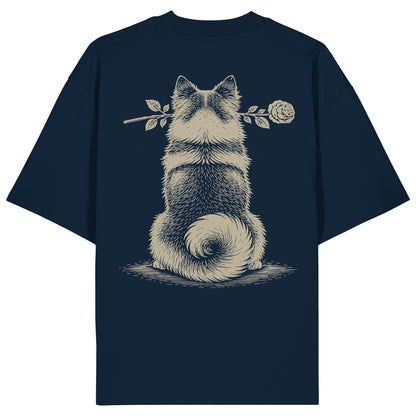 Silent Loyalty - Islandhund - Organic Oversize Shirt