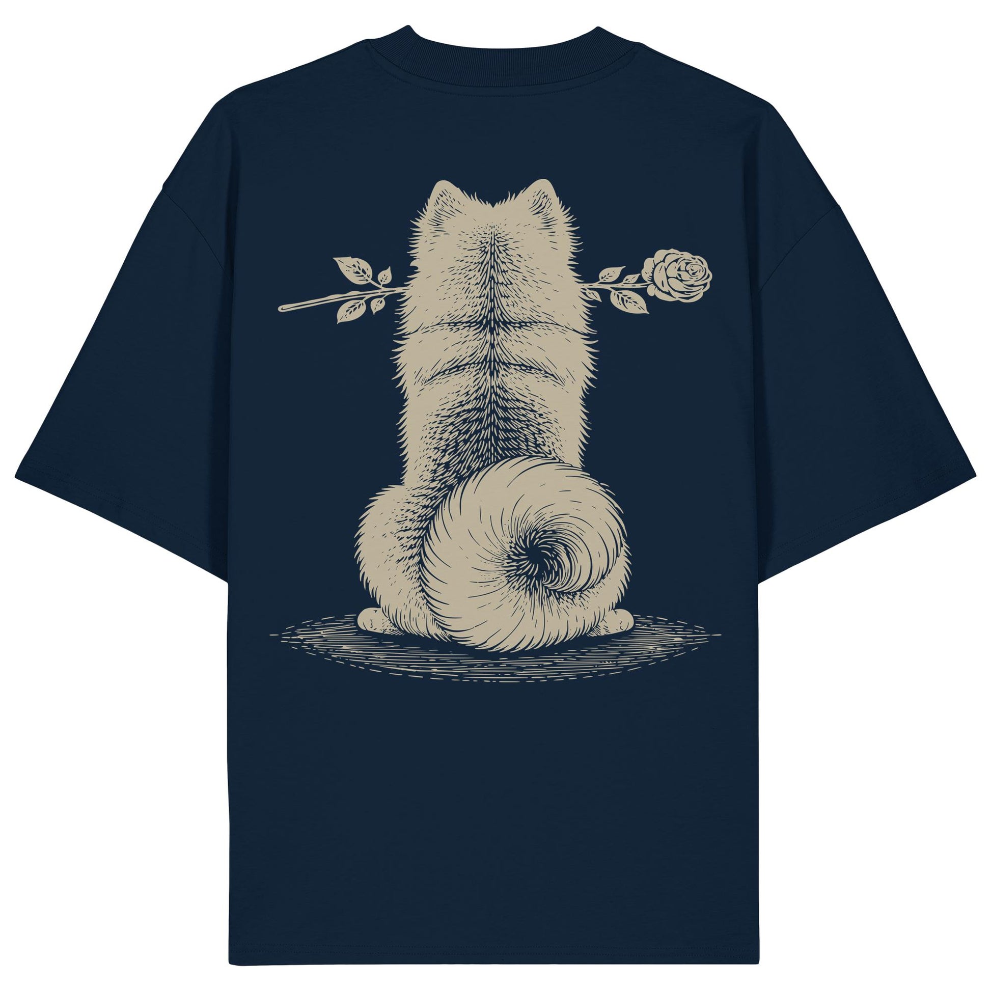 Silent Loyalty - Samojede - Organic Oversize Shirt