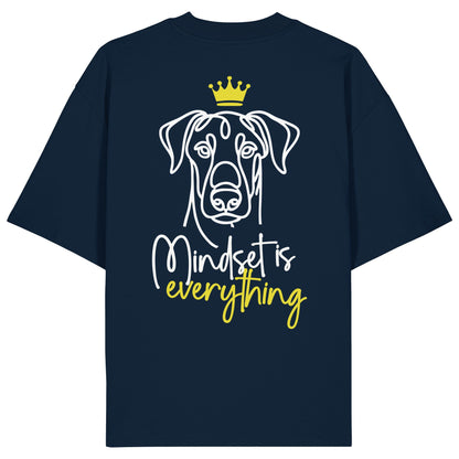 Dobermann - Mindset is everything - Organic Oversize Shirt