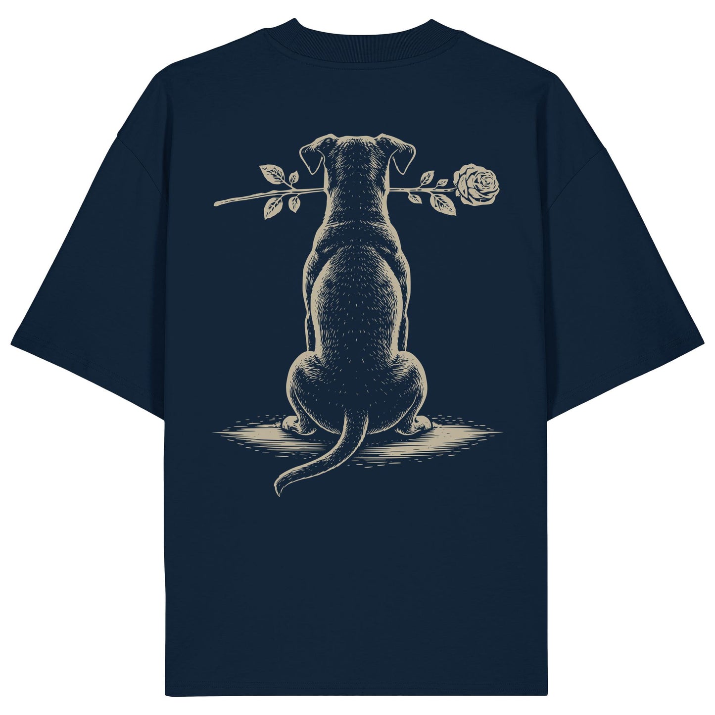 Silent Loyalty - Deutscher Pinscher - Organic Oversize Shirt