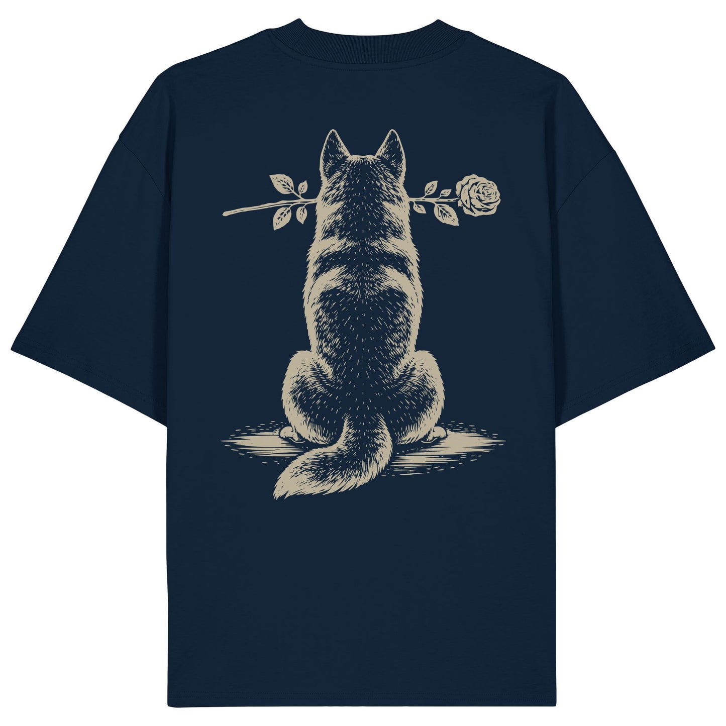 Silent Loyalty - Husky - Organic Oversize Shirt