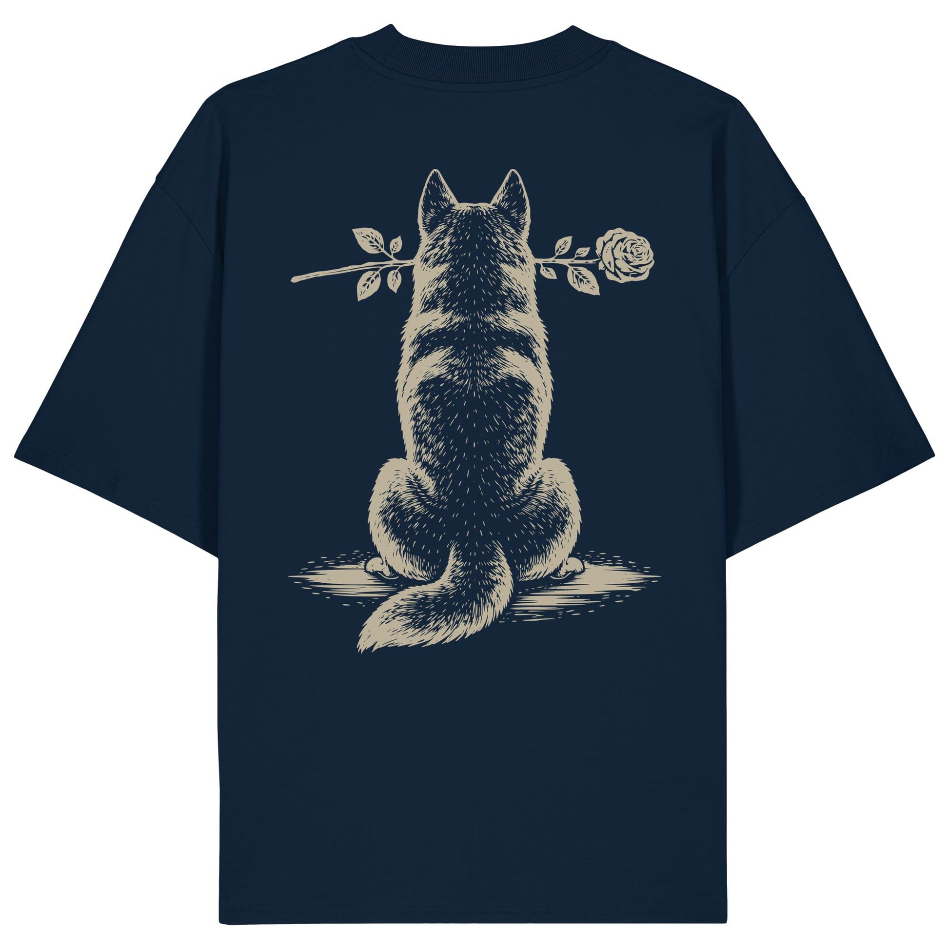 Silent Loyalty - Husky - Organic Oversize Shirt