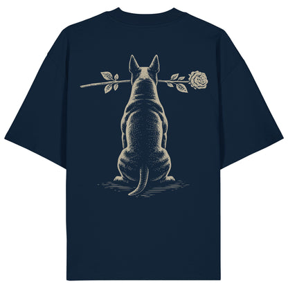 Silent Loyalty - Bullterrier - Organic Oversize Shirt