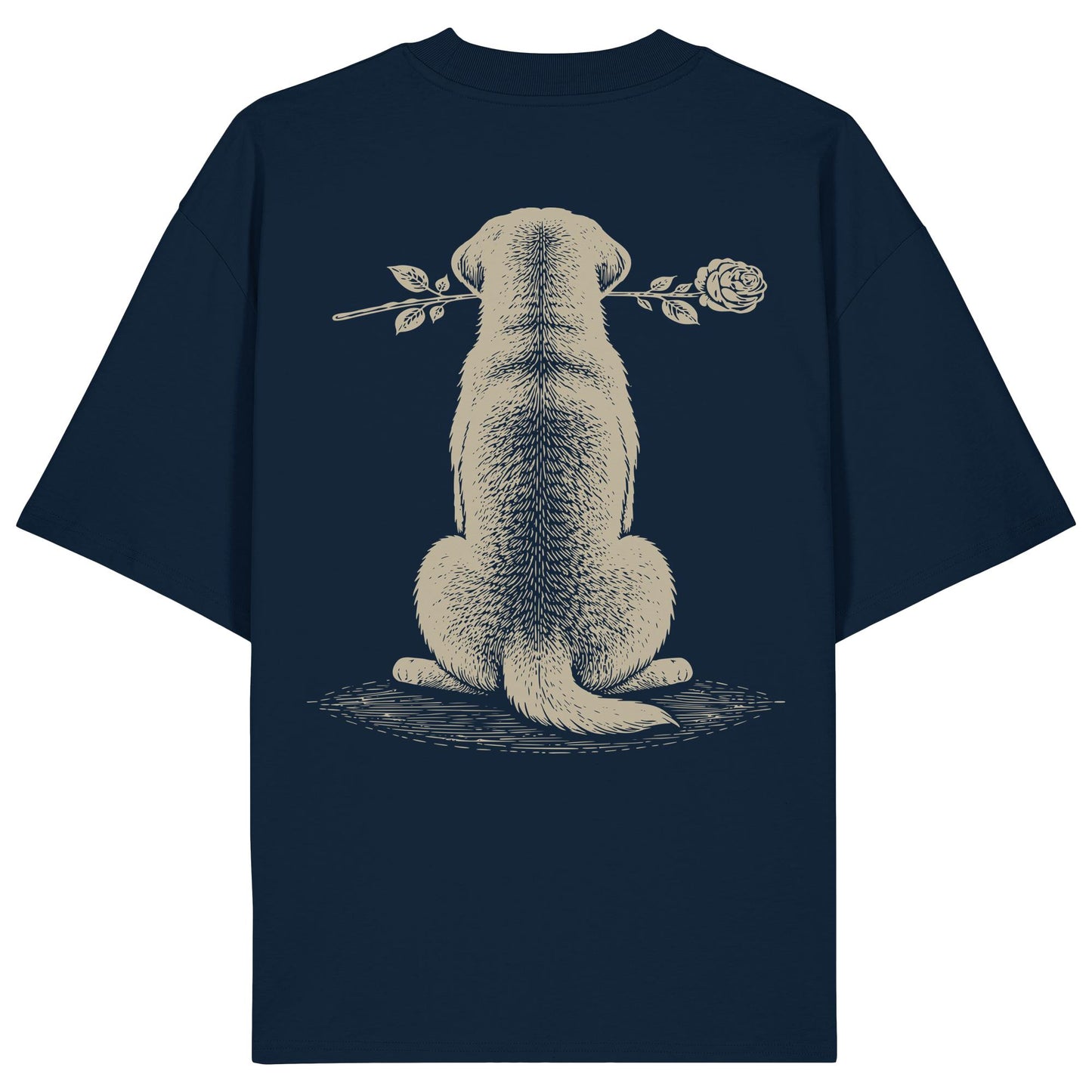 Silent Loyalty - Labrador - Organic Oversize Shirt