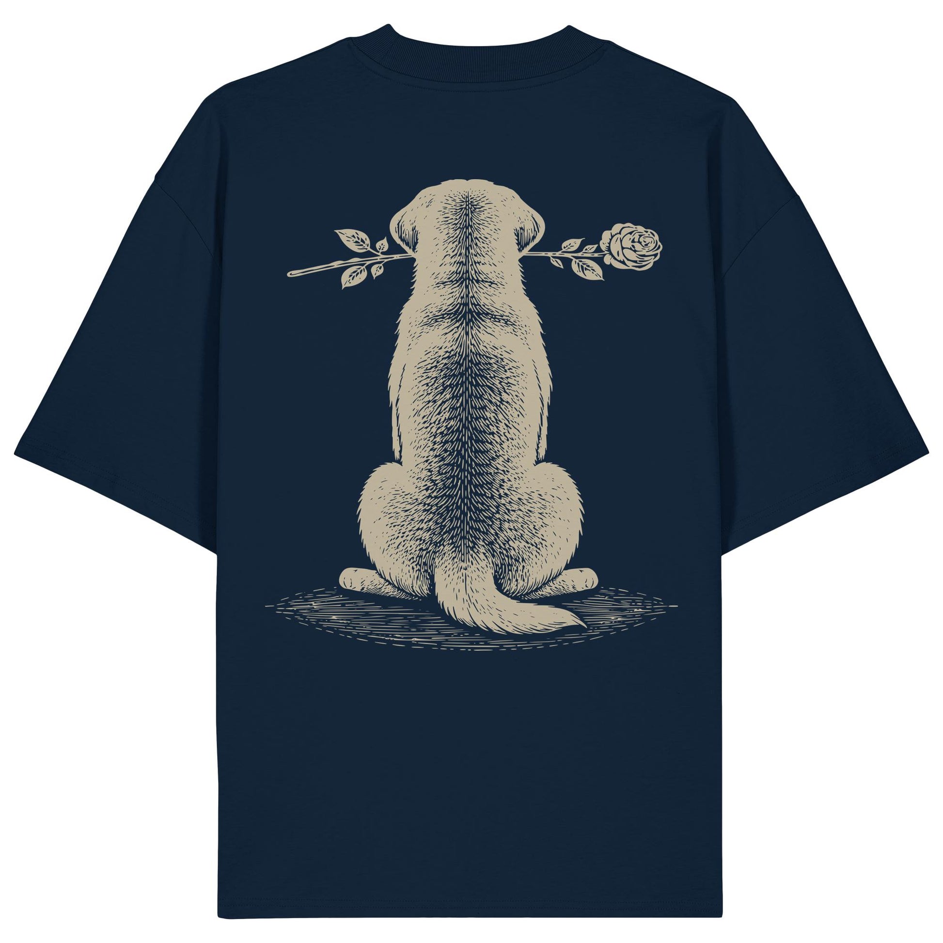 Silent Loyalty - Labrador - Organic Oversize Shirt
