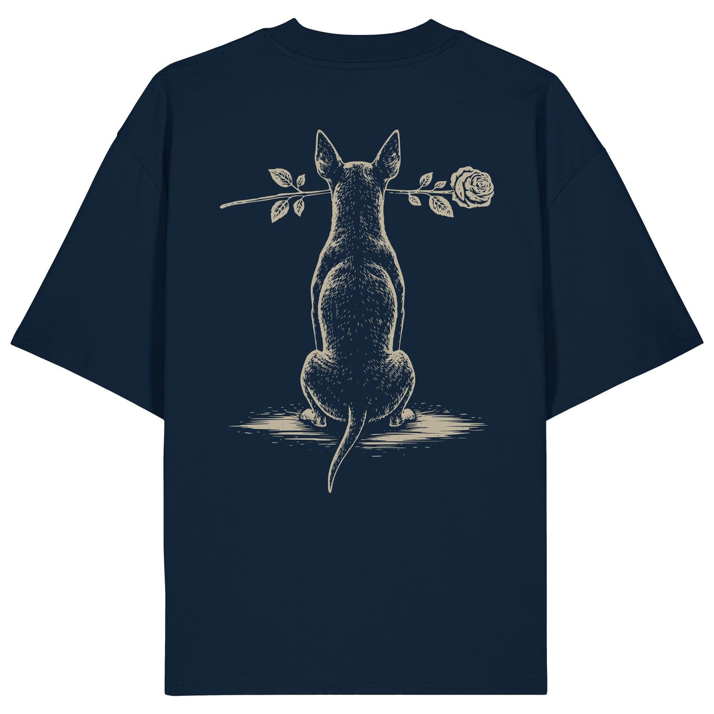 Silent Loyalty - Zwergpinscher - Organic Oversize Shirt