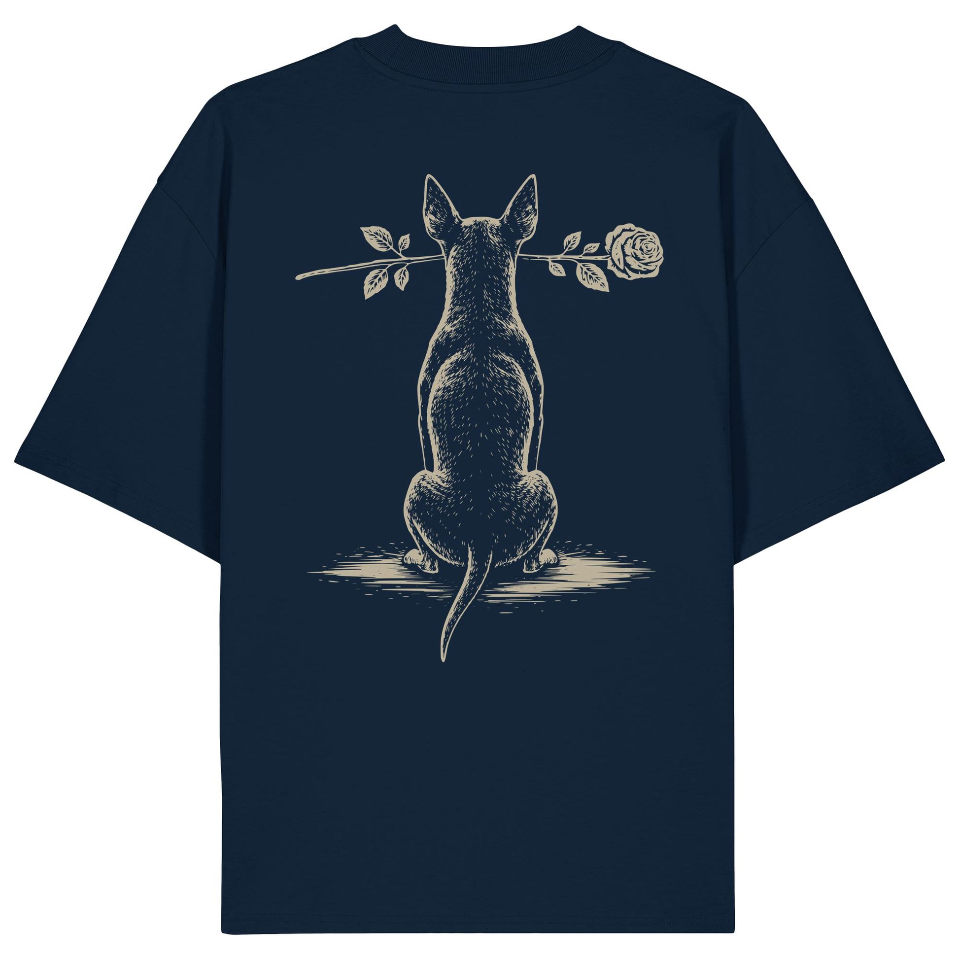 Silent Loyalty - Zwergpinscher - Organic Oversize Shirt